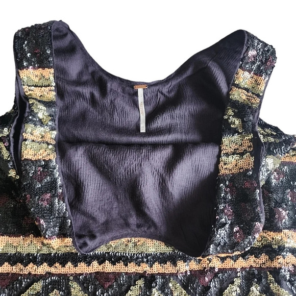 Free People Sequin Mini Dress - Picture 7 of 8